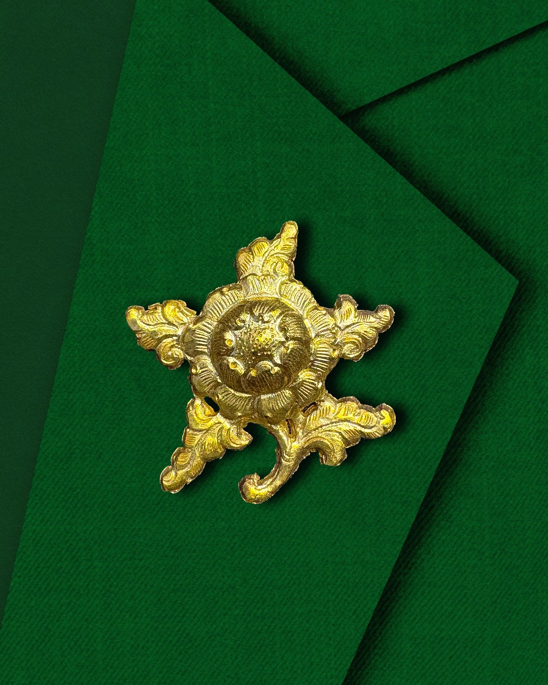 Astha Mangala Lotus Brooch